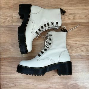 Dr. Martens Leona Women’s Temperley Leather Heeled Boots